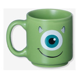 Caneca Mini Tina Disney Pixar Monstros Sa Mike Zonacriativa Cor Verde