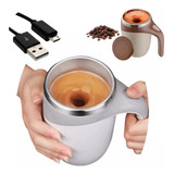 Caneca Mixer Inox Automática Elétrica Misturador Shake Café