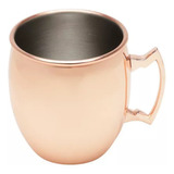 Caneca Moscow Mule Grande Inox Cobre Coquetéis Drink Bebidas