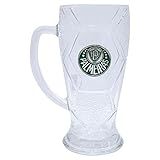 Caneca Palmeiras Bola De Futebol 630 Ml Vidro