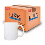 Caneca Para Sublimação Branca Porcelana 12 Unidades