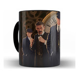 Caneca Peaky Blinders Alça Preta 325ml Personalizd Caixa