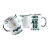 Caneca Personalizada 325 Ml Time Palmeiras Futebol