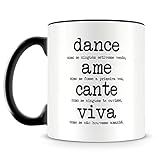 Caneca Personalizada Dance Ame Cante Viva