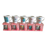 Caneca Personalizada Dia Das Mães 10 Pçs Na Caixinha 250ml