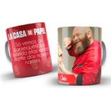 Caneca Personalizada La Casa De Papel Porcelana Premium