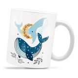 Caneca Personalizada Porcelana Baleia