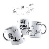 Caneca Pescador Ciclo Pesca Esportiva Personalizada Com Nome