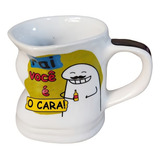 Caneca Porcelana Flork Dia Dos Pais Pai Voce E O Cara Cor Branco