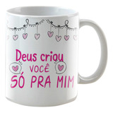 Caneca Porcelana Personalizada Namorado Amor Diversos Modelo