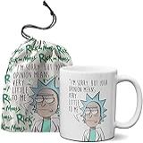 Caneca Rick And Morty Com Saquinho