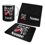 Caneca Toalhinha Mouse Pad Design Gráfico