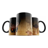 Caneca Xícara Mágica Harry Potter Mapa Do Maroto Boneco