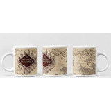 Caneca Xícara Mágica Harry Potter Mapa Do Maroto Seu Nome