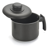 Canecão Leiteira Com Tampa Antiaderente Preto N 14