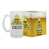 Canecas De Vidro Cerveja chopp 500ml Presente Personalizado