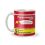 Canecas Personalizadas Remédios Engraçados Paracetaloka