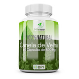 Canela De Velho 60 Cápsulas 500mg 100 Natural 1 Frasco