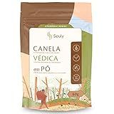 Canela Do Ceilão Védica Em Pó Souly Verdadeira 60g Pura