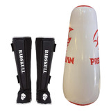 Caneleira Anatômica Badskull Muay Thai Kick Boxer