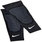 Caneleira Basquete Padded Shin Sleeves Pares Nike P M Black White