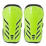 Caneleira Com Elástico Futebol De Campo Kids Infantil Neon 