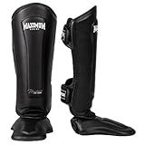 Caneleira De Muay Thai Kickboxing Maximum Classic Black Par Preto M