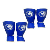 Caneleira De Muay Thai Kit 2 Pares Azul P diversos Treinos