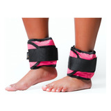 Caneleira De Peso 4kg Rosa Par Tornozeleira Peso Academia