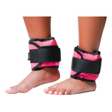 Caneleira De Peso 6kg Rosa Par Tornozeleira Peso Academia