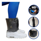 Caneleira Kit Tornozeleira Peso 1kg Par Treino Academia Musc