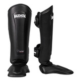 Caneleira Muay Thai E Kickboxing Maximum Classic Black Par