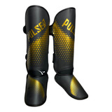 Caneleira Muay Thai Kick Protetor Canela Top Thunder Pulser