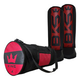 Caneleira Muay Thai Kickboxing Protetor De Canela Bolsa
