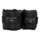 Caneleira Tornozeleira De Peso Academia Profissional De 03kg Kit Treino Funcional