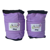 Caneleira Tornozeleira Residencial 2 Kg Par 