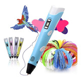 Caneta 3d Impressora Profissional Infantil Refil Cabo Usb