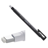 Caneta Borracha Mono Zero Black 2 5mm Japan Ponta Retangular