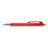 Caneta Caran D ache Infinite Escarlete 888 570 Cor Vermelho Cor Da Tinta Azul