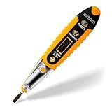 Caneta Chave Teste De Voltagem Corrente Digital 12 250v Bivolt Com Lanterna