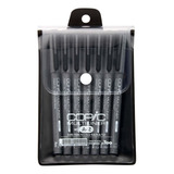 Caneta Copic Multiliner Set A2 Com 7 Unidades