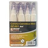 Caneta Corretiva 4 Ml GP 401 Caixa Com 12 Unidades Gramp Line