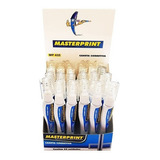 Caneta Corretiva 7 Ml Masterprint Caixa Com 24 Unidades