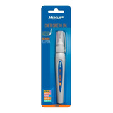 Caneta Corretiva Mercur 8ml Metal Branca C 1