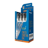 Caneta Corretiva Mercur Branca 8ml Caixa 12 Un Atacado
