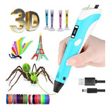 Caneta De Impressora 3d Com Filamento 9mpla