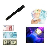 Caneta Detecta Identifica Dinheiro Notas Falsas Uv