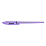 Caneta Esferográfica 0 7 Violeta Re liner Stabilo Tinta Lilás Exterior Lilás