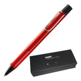 Caneta Esferográfica Lamy Safari Red Ct C Corpo Vermelho
