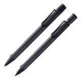 Caneta Esferográfica Lapiseira 0 5mm Lamy Safari Charcoal